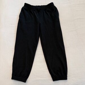 Abercrombie Kids Girls Classic Black Joggers